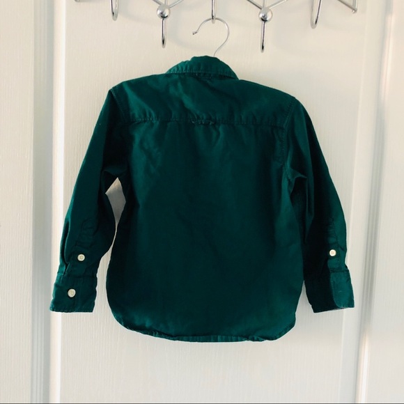 H&m LOGG Long Sleeve Button-Down Shirt 18 -24M - Picture 6 of 6